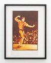 Fiona Clark, Arnold Schwarzenegger, Mr Olympia 1980, Sydney, 1980, Vintage C-Type handprint on Agfacolor Paper, printed 1981 250 x 365 mm (paper size)