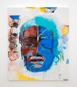 Shane Cotton, Ra Whiti Roa, 2018, acrylic on canvas, 1200 x 1000 mm