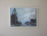 Gary McMillan, Scene 42, 2020, acrylic on linen, 67.3 x 88.5 cm (framed)