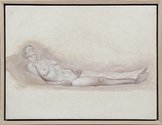 Jennifer Mason, Abigail Olympia, 2022, oil on board (framed), 330 × 433 mm